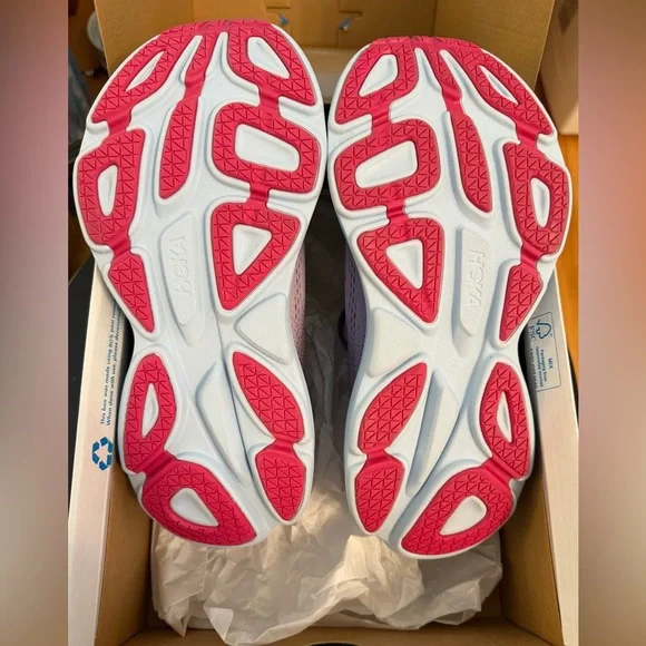 Hoka Bondi 8 Women Violet/Blue Running Shoes  7.5B WBDNI8 - Picture 8 of 12